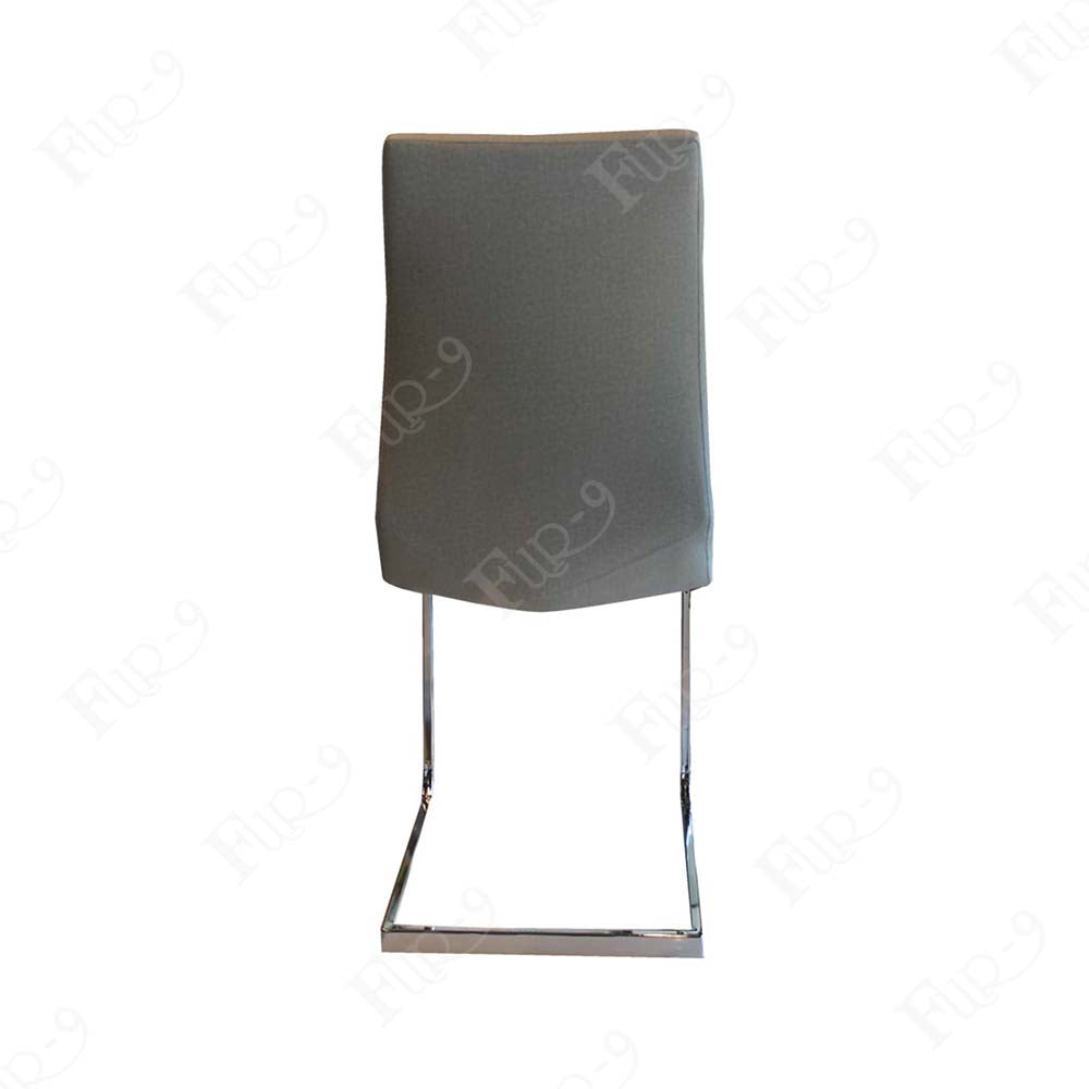 เก้าอี้โครงเหล็กหุ้มหนัง