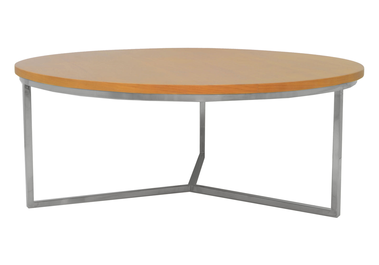 โต๊ะTOP ไม้ MDF เคลือบ Hi-Gloss ขาสแตนเลส