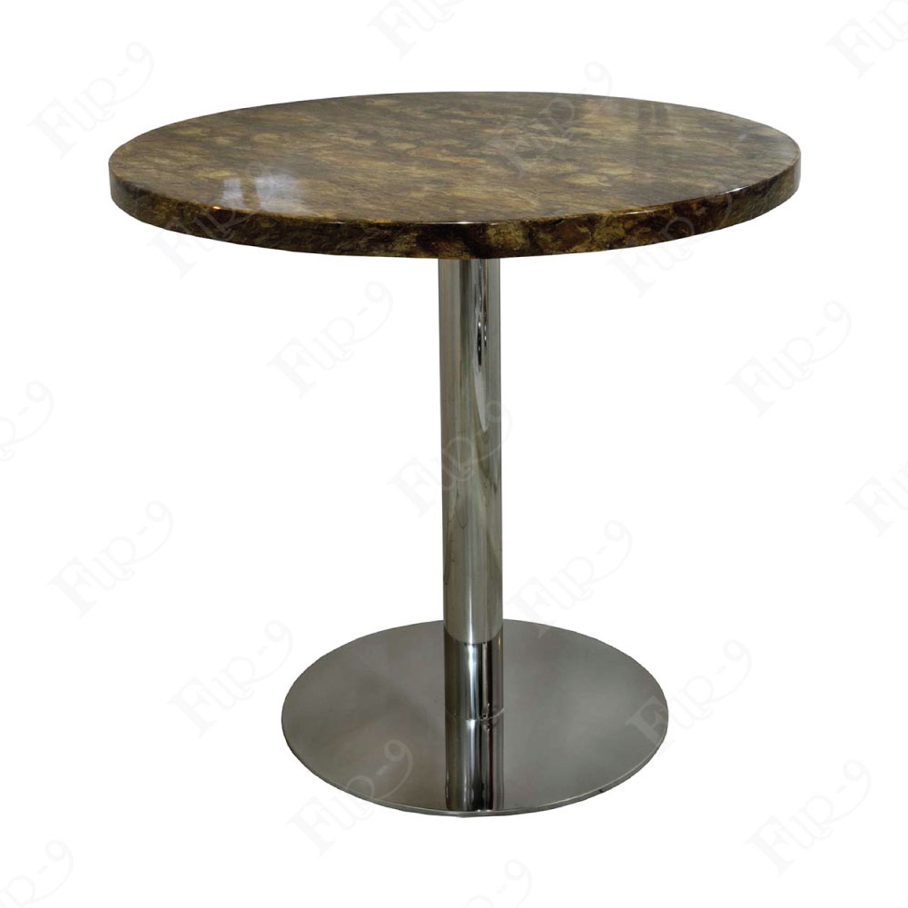 โต๊ะ TOP หิน ขาสแตนเลส