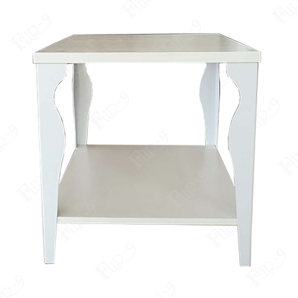 โต๊ะท็อป Particle Board เคลือบ Melamine ขาเหล็กเคลือบ Powder Coat